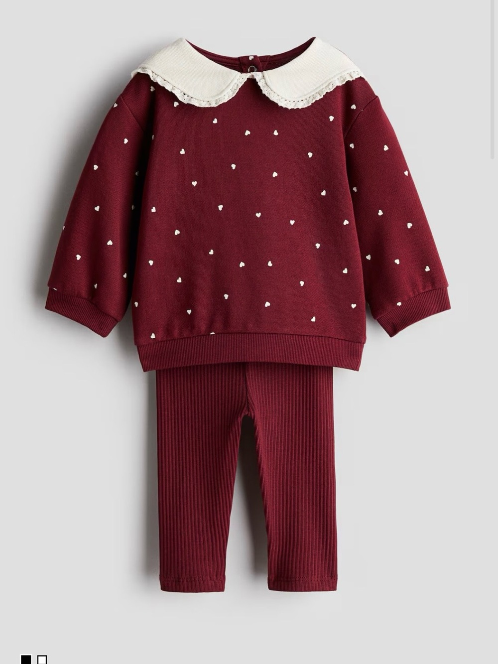 H&M Adorables 2-PIECE SWEATSHIRT AND LEGGINGS SET